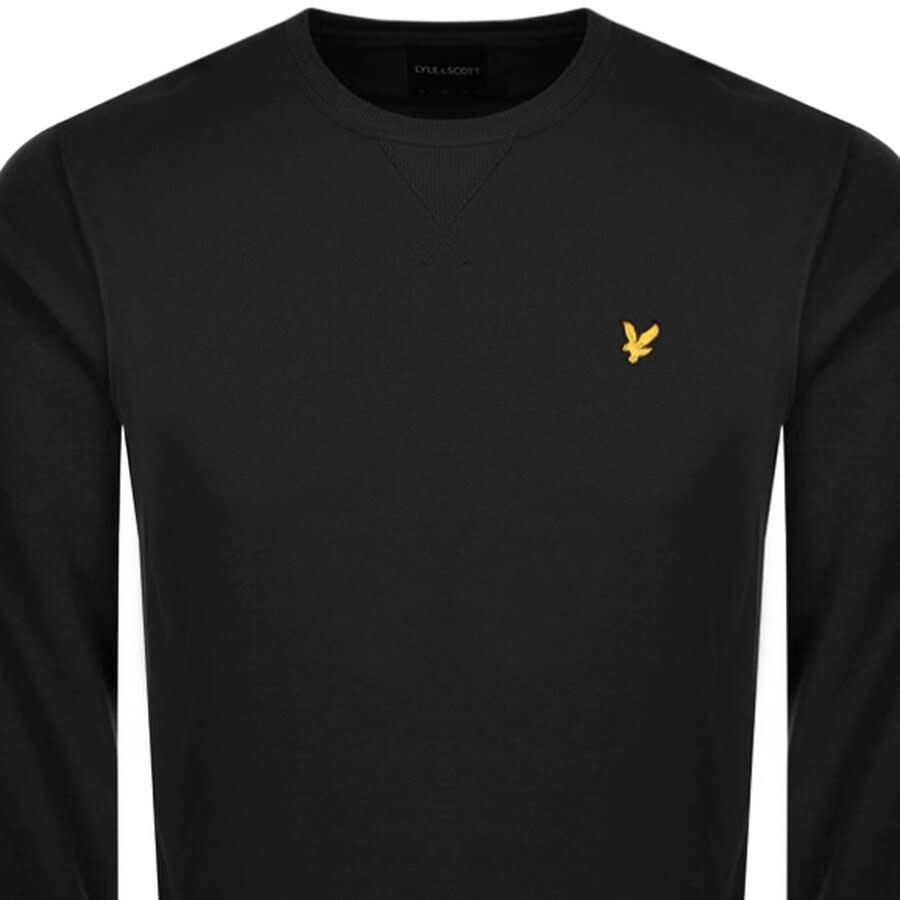 Lyle and scott black sweatshirt store